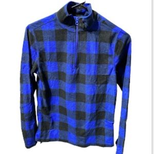 Arizona Pullover Fleece Quarter Zip Sz L 14/16